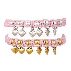 Сплав шарм браслеты&nbsp;BJEW-JB12914