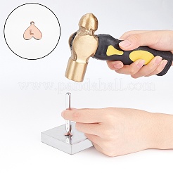 Латунь подвески KK-PH0004-39R