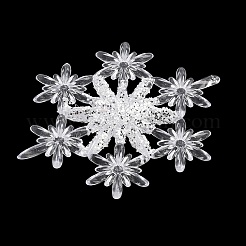 Рождественский акриловый кулон HJEW-B008-02