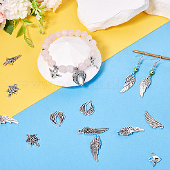 100шт 10 стиля подвески из сплава в тибетском стиле TIBEP-TA0001-43