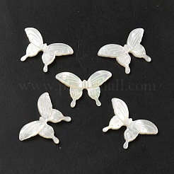 Натуральные белые бусины из ракушек SHEL-M021-09B