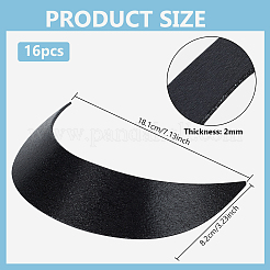 Пластиковая доска для полей шляпы для фуражки AJEW-WH0314-577A