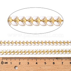 Латунные эмалевые листовые цепи&nbsp;CHC-F021-02G-06