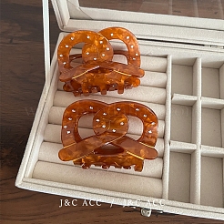 Заколки для волос с когтями из ацетата целлюлозы (смола) PW-WG6ED29-01