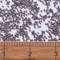MIYUKIデリカビーズ  シリンダー  日本製シードビーズ  11/0  （db0462)亜鉛メッキダークモーブ  1.3x1.6mm  穴：0.8mm  約20000個/袋  100 G /袋&nbsp;SEED-J020-DB0462