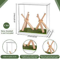 Бейсбольная бита бейсбольный стенд набор DIY-GA0006-45