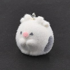 Pendentifs en résine floquée&nbsp;FIND-A061-02H