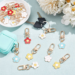 Подвесные украшения из сплава эмали&nbsp;HJEW-AR00001