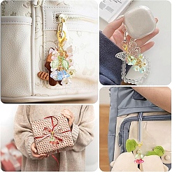 7 шт. подвесные украшения из стекла и акрила&nbsp;HJEW-YW00125