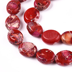 Натуральные имперские нитки из яшмы G-S355-88B-03