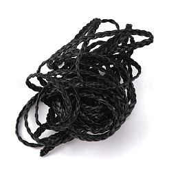 3-слойный плетеный шнур из искусственной кожи LC-WH0007-04