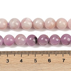 Природные кунцит бисер нитей G-L478-11-8mm-01