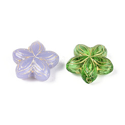 Стеклянные бусины сакуры GLAA-T025-76M