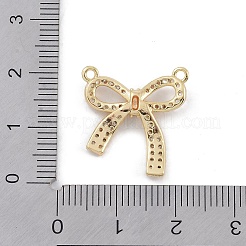 Латунные микропаве прозрачные подвески с фианитом&nbsp;KK-U008-01B-G