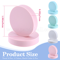 8шт. резиновые штампы 4-х цветов AJEW-CP0008-31