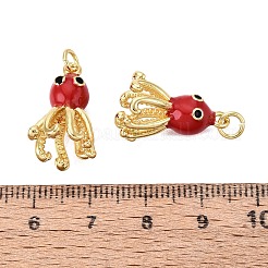 Colgantes de esmalte de latón&nbsp;KK-Q077-13G
