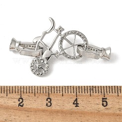 Проложить латунный прозрачный кубический цирконий над застежками KK-M320-18P