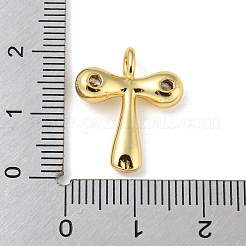 Porte micro ouvrent pendentifs zircone cubique en laiton de placage&nbsp;KK-A200-24G-T