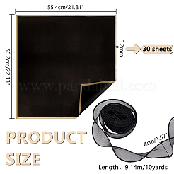 30 лист пластиковой водонепроницаемой упаковочной бумаги&nbsp;AJEW-PH0011-78