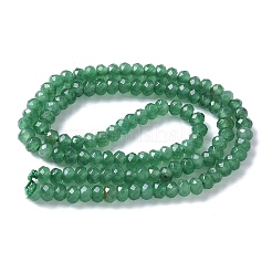 Gefärbte natürliche Malaysia Jade Rondelle Perlen&nbsp;G-E316-2x4mm-59