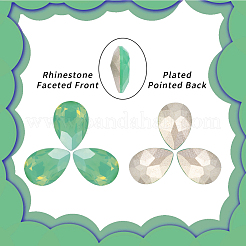 Сделай сам указал назад k9 стеклянные кабошоны горного хрусталя RGLA-OC0001-43A