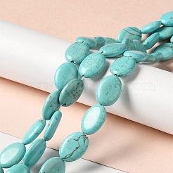 Fili di perline howlite naturale&nbsp;G-C025-12B