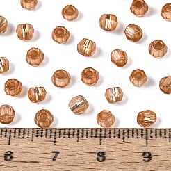 Серебряные подкладке стекло бисер&nbsp;SEED-T007-18A-12