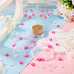 150шт 5 стиля прозрачные акриловые бусины&nbsp;MACR-TA0002-54