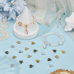 120 шт. 6-х цветные литые трубчатые дужки&nbsp;FIND-SC0017-99