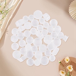 50 шт. 5 вида пластиковых крышек для бутылок&nbsp;AJEW-DJ0005-49