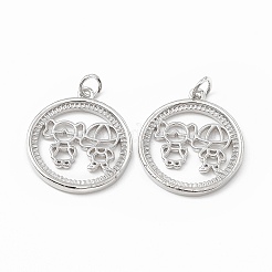 Латунные подвески&nbsp;KK-E068-VB199