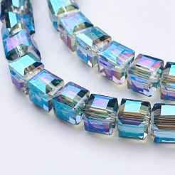 Гальванические стеклянные бусины&nbsp;EGLA-E006-1J