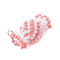 Подвески-конфеты из стеклянных бусин&nbsp;PALLOY-MZ00982-01