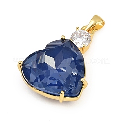 Латунные микро проложить кубического циркония подвески KK-B150-29G-01