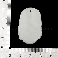 Резные подвески из натурального белого нефрита&nbsp;LS-G-S384-01J