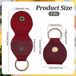 1 кожаный чехол для хранения медиаторов&nbsp;AJEW-CL0001-94