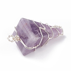 Природные и синтетические Gemstone подвески PALLOY-JF01470