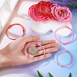 60pcs 3 Farben koreanische gewachste Polyester-Schnur-Armbandherstellung&nbsp;AJEW-CW0001-06