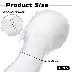 Ткань из искусственной шерсти на Рождество BJEW-WH0515-12A