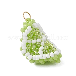 Подвески в виде фруктов из стеклянных бусин&nbsp;PALLOY-MZ00894