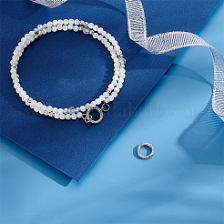 スターリングシルバースプリングゲートリング2個  リング  アンティークシルバー  10x1.5mm&nbsp;STER-PH0004-92A
