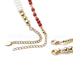 2шт 2 стиля сплава эмали гриб кулон ожерелья набор NJEW-JN04094