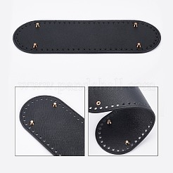 Ovaler Boden aus Kunstleder&nbsp;FIND-WH0066-96B