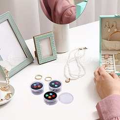 50 шт. пластиковые контейнеры для хранения украшений для ногтей&nbsp;MRMJ-CA0001-56A