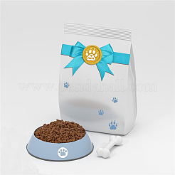 Латунная восковая печать штамп с ручкой AJEW-WH0184-0666