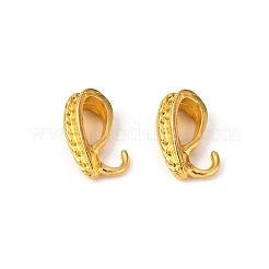 合金ペグベイル  ペンダントピンチベイル  ゴールドカラー  12x5x6mm  穴：3mmと6x3.4mm  ピン：1mm&nbsp;LS-FIND-WH0013-79A