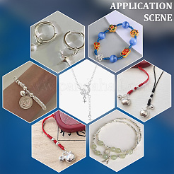 180 шт. 6 стиля стойки с покрытием из латуни соединительные кольца KK-PH0010-06