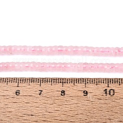 Natürlichen Rosenquarz Perlen Stränge&nbsp;LS-G-Q606-46A-17