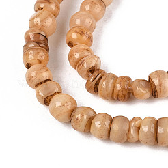 Натуральные пресноводные окрашенные бусы из ракушек&nbsp;SHEL-T020-29A-04