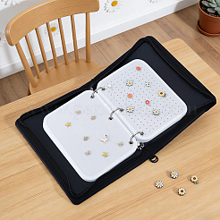 12 Blatt 2 Stile Filzbrett Emaille Pin Display Seiten&nbsp;DIY-PH0033-69A